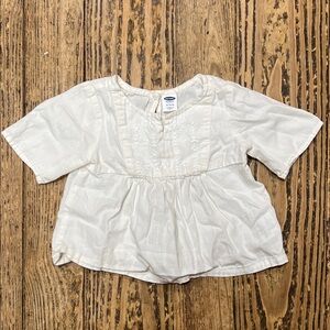 Old Navy Cream Kids Blouse